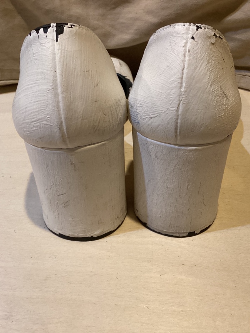 Maison Margiela tabi bianchetto heels black and white size 37 - Picture 6 of 6